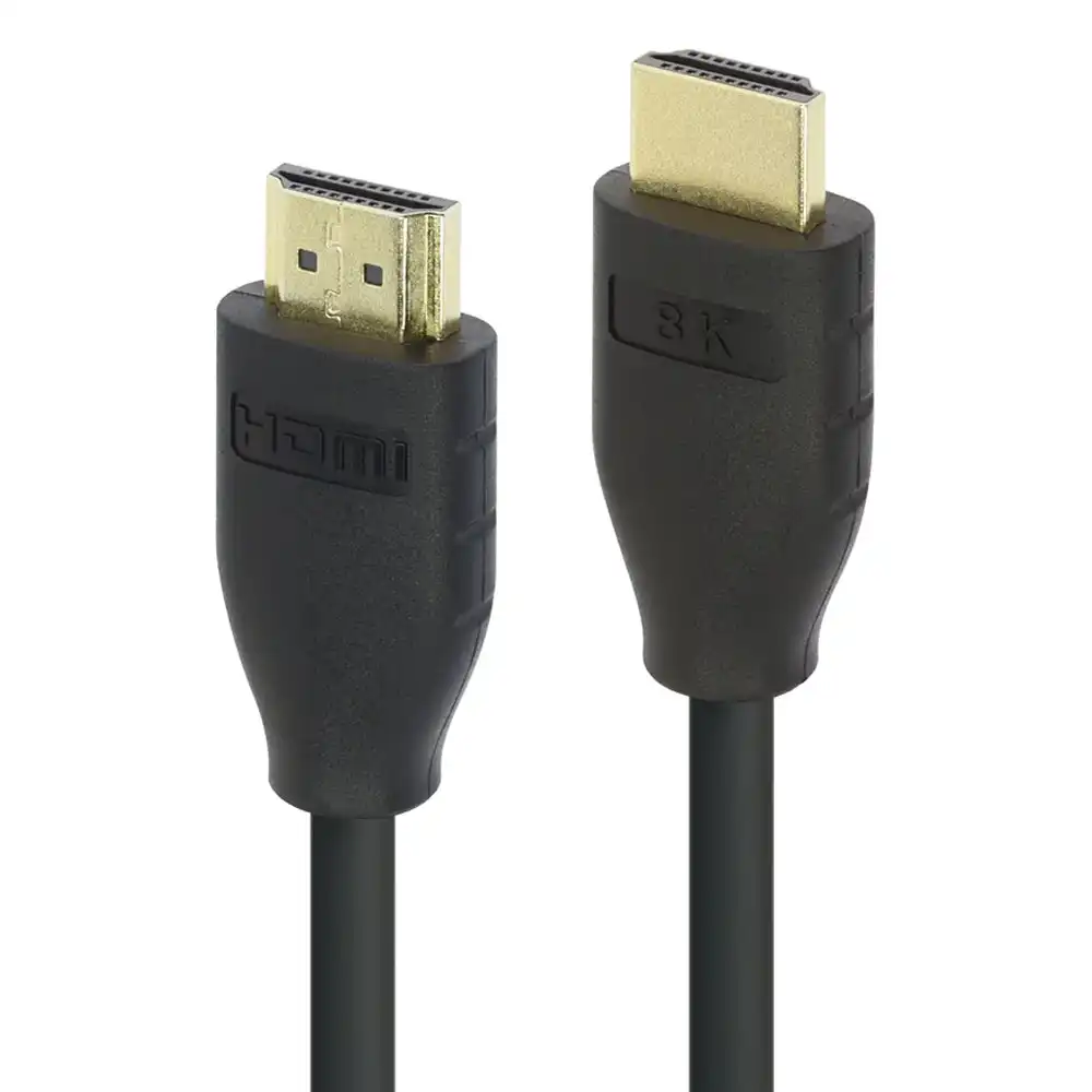 Moki 3m AV Ultra High Speed TV Premium HDMI Cable Lead 2.1 8K Low EMI Emission