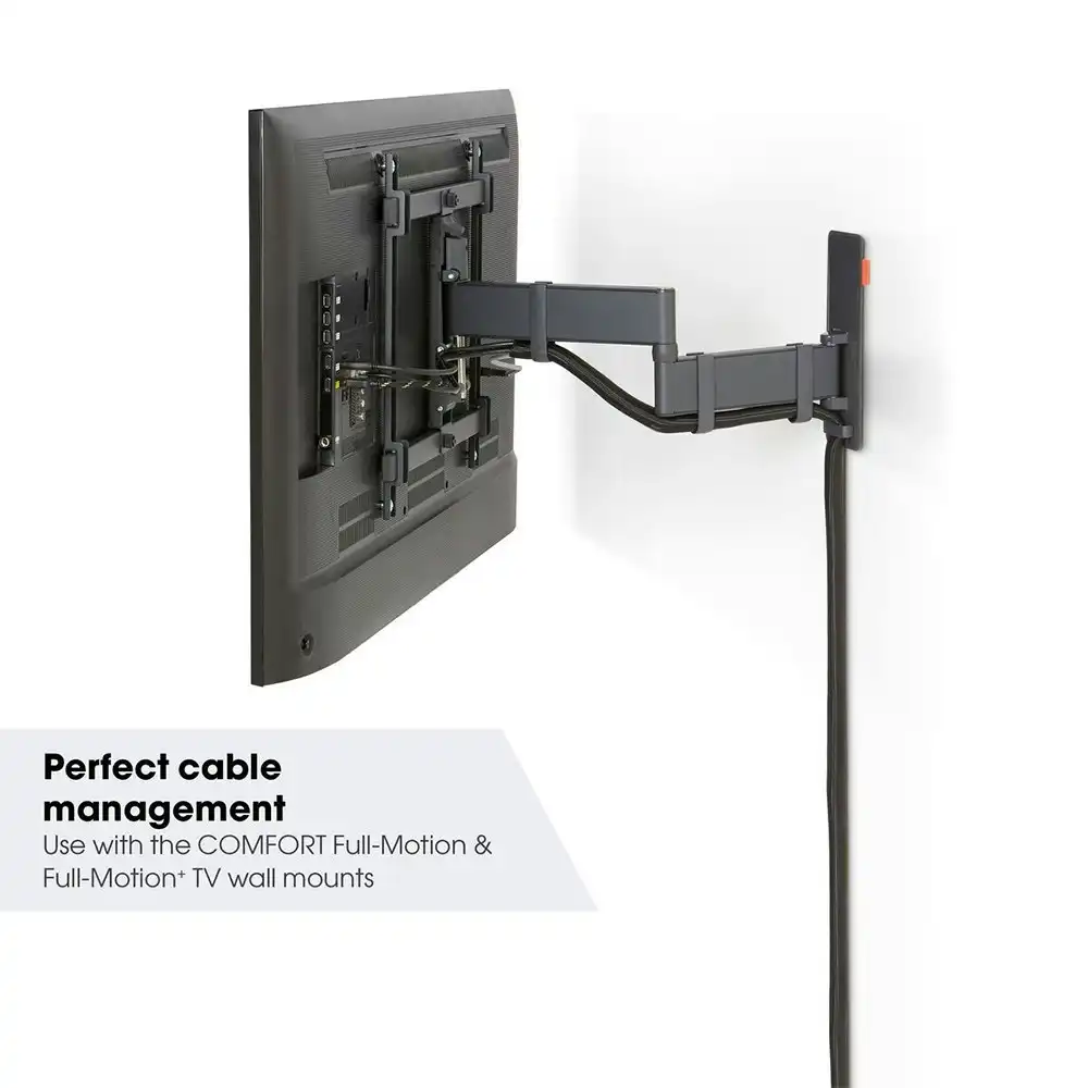 Vogel's TVA 6202 100cm Cable Management Sleeve WIre Organiser/Storage Black