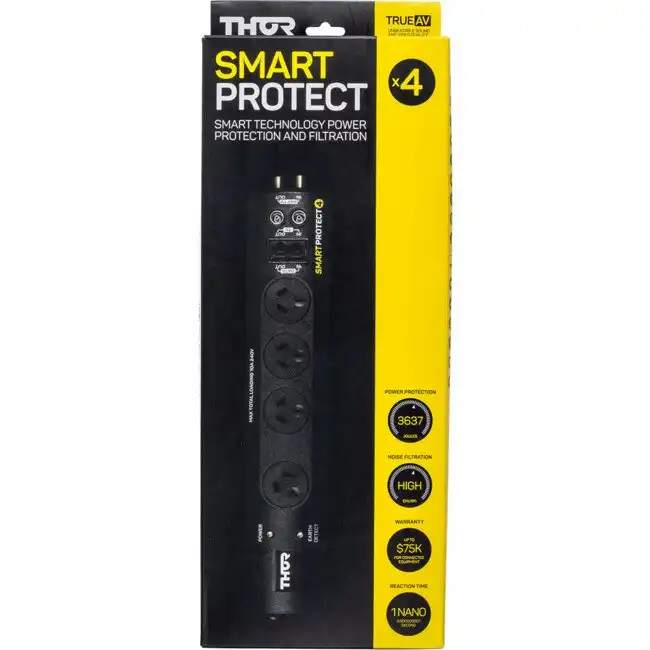 Thor Smart Protect 4 Smart Switch Poweboard Techpower Protection & Filtration BK
