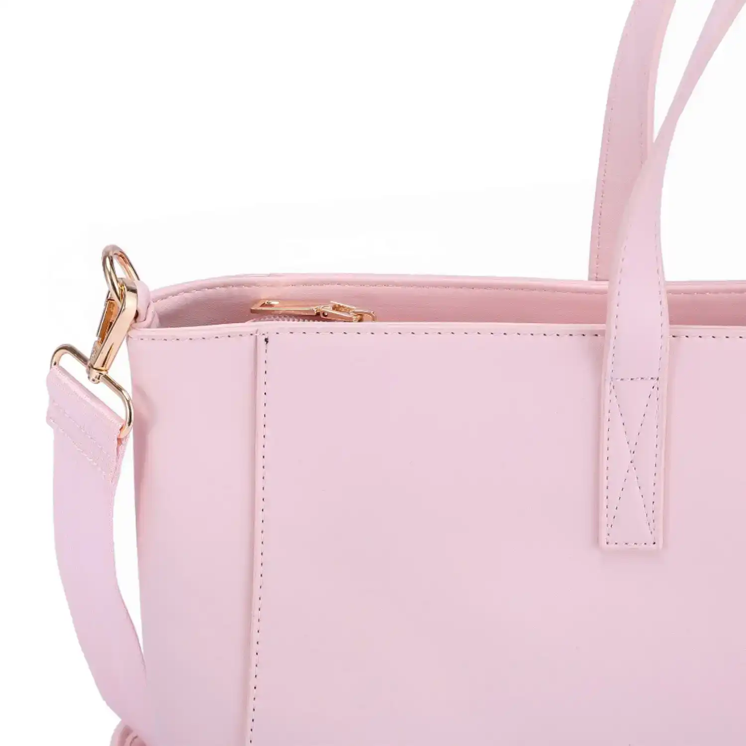 Kate Hill Bloom Travel Tote Bag w/ Attachable Shoulder Strap Blush 15.5L