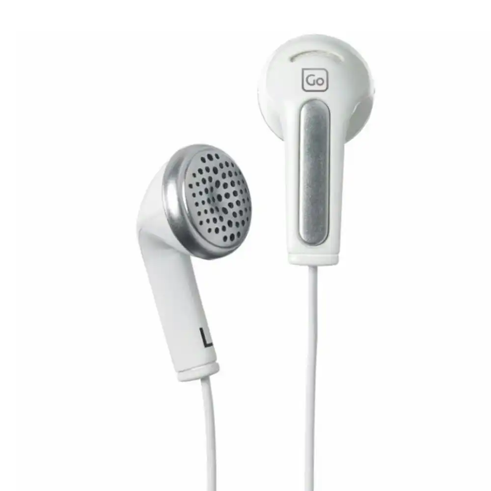 Go Travel Wired In-Ear Earphones w/ Volume Control for Mobile Phones Assorted