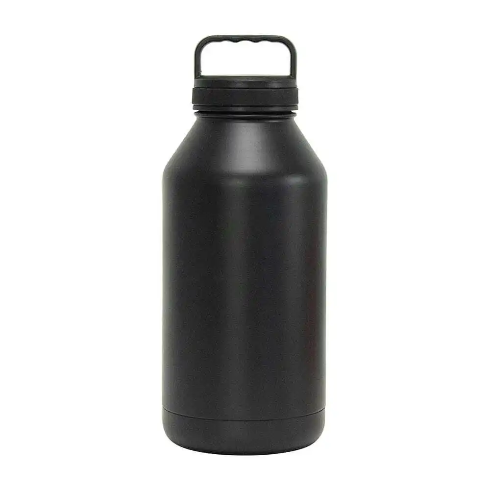 Annabel Trends Watermate Stainless Steel Double Walled Big Drink Bottle BLK 1.9L