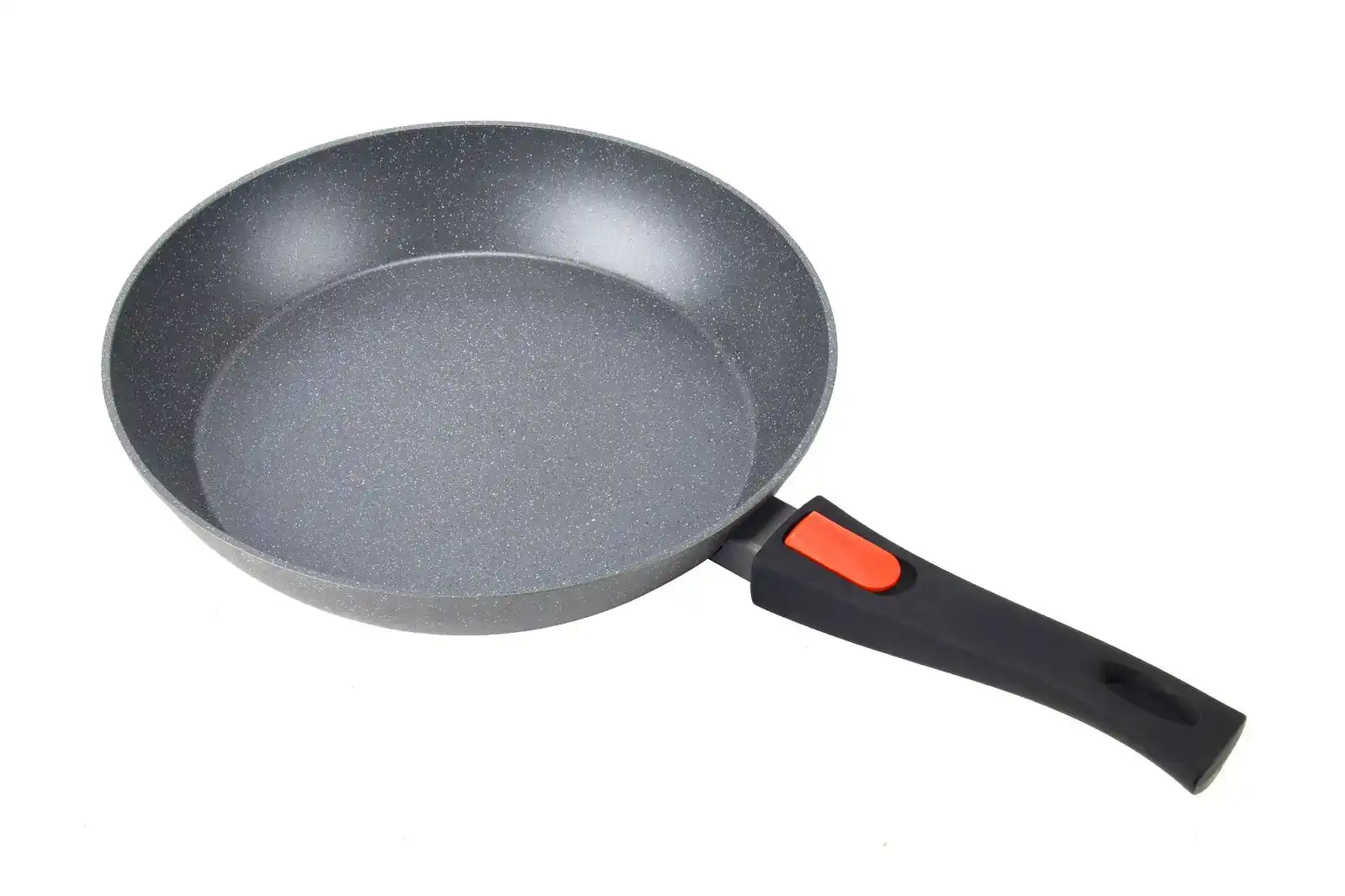 Wildtrak Compact Non-Stick 28cm Frypan Round Frying Pan w/ Detachable Handle BLK