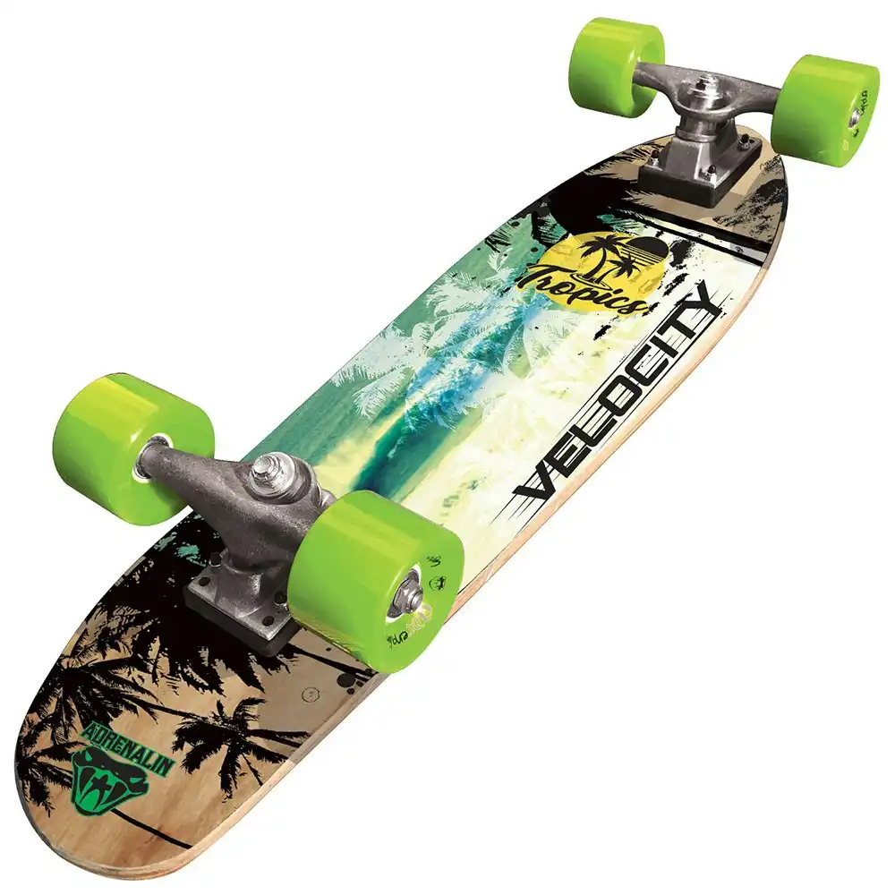 Adrenalin Skate Velocity Tropic 26" Ramp/Street Mini-Cruiser Skateboard Adult