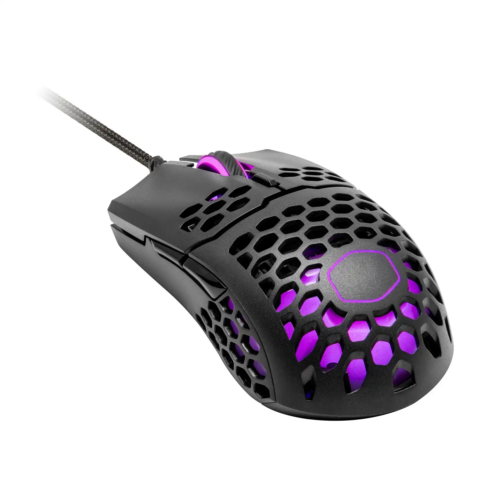 Coolermaster MM711 Lite RGB 10000DPI Wired Gaming Mouse For PC/Laptop Black