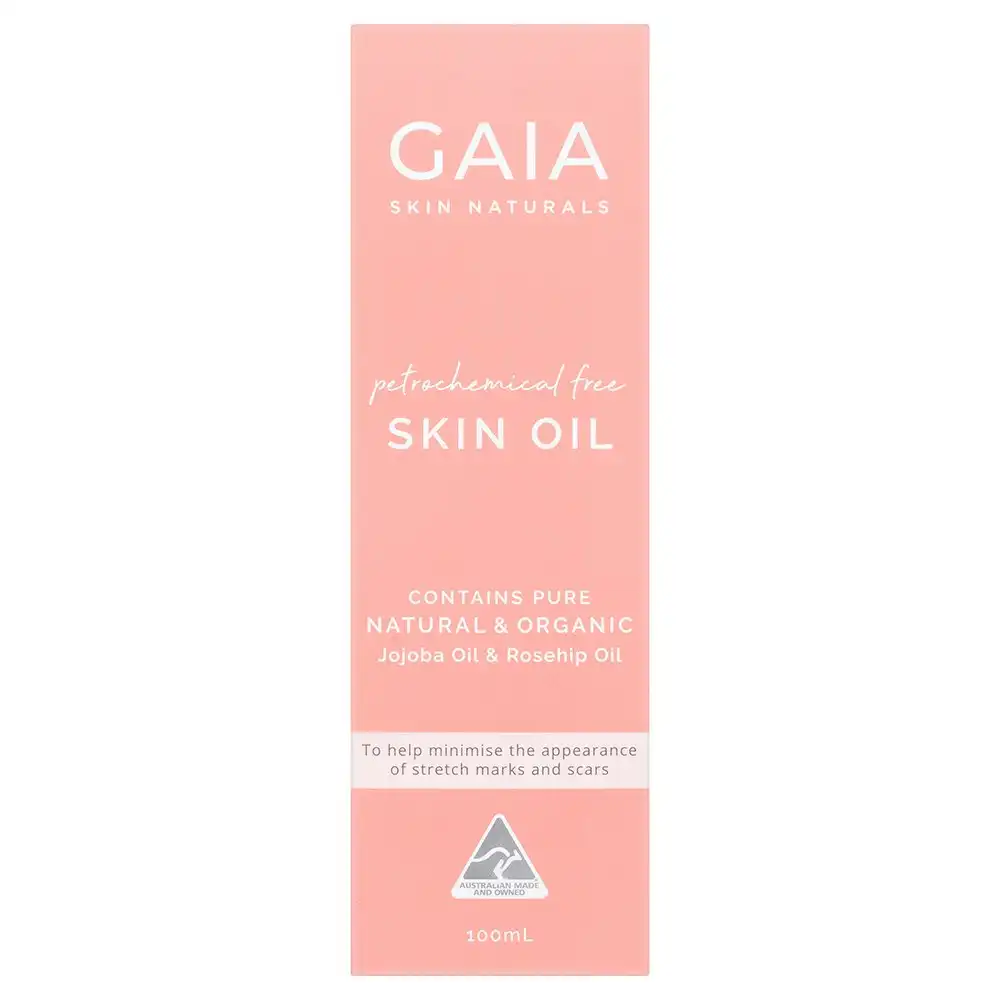 Gaia Skin Naturals Nourishing Skin Oil 100ml f/Pregnancy Stretch Marks/Itchiness