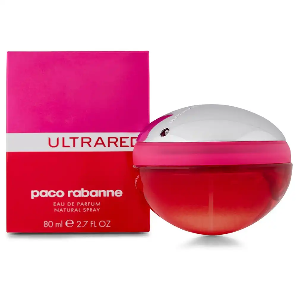 Paco Rabanne Ultrared Women's Perfume 80ml EDP Eau De Parfum Fragrance Spray