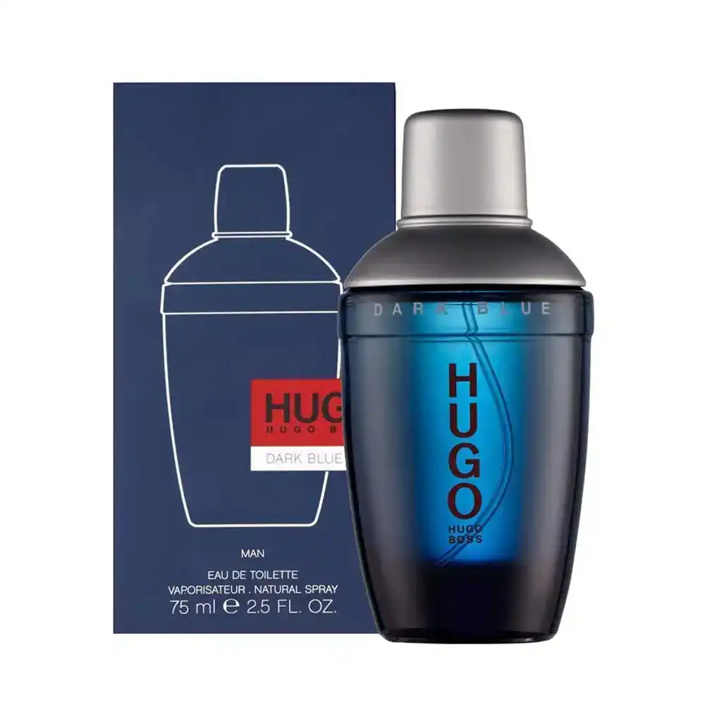 Hugo Dark Blue Men's Cologne/Perfume 75ml EDT Eau De Toilette Fragrance Spray
