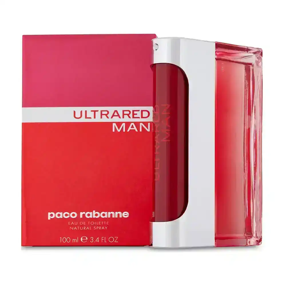 Paco Rabanne Ultrared Mens Perfume 100ml EDT Eau De Toilette Fragrance Spray