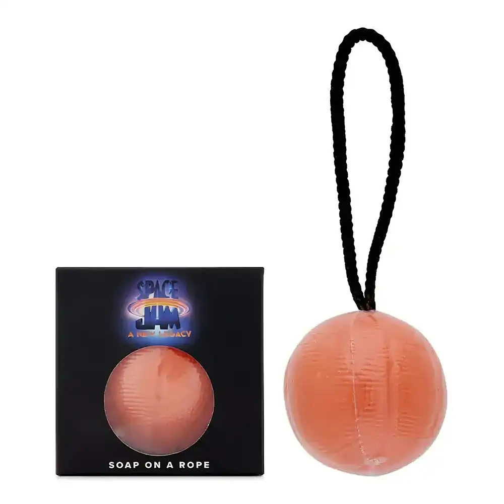 Space Jam Men's A New Legacy Basketball Soap Cleansing Ball/Bar On Rope 185g