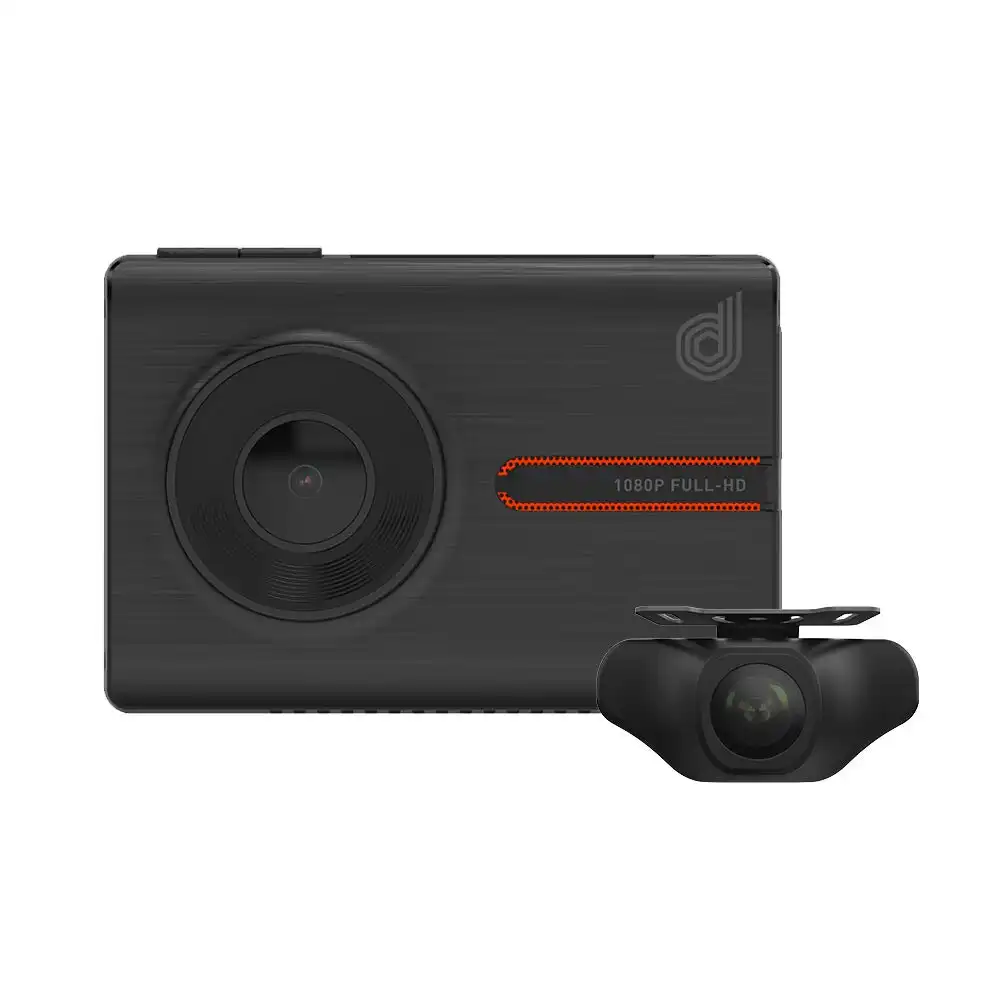 Dashmate DSH-1052 1080P FHD Dual Channel Front/Rear Video Recording Camera