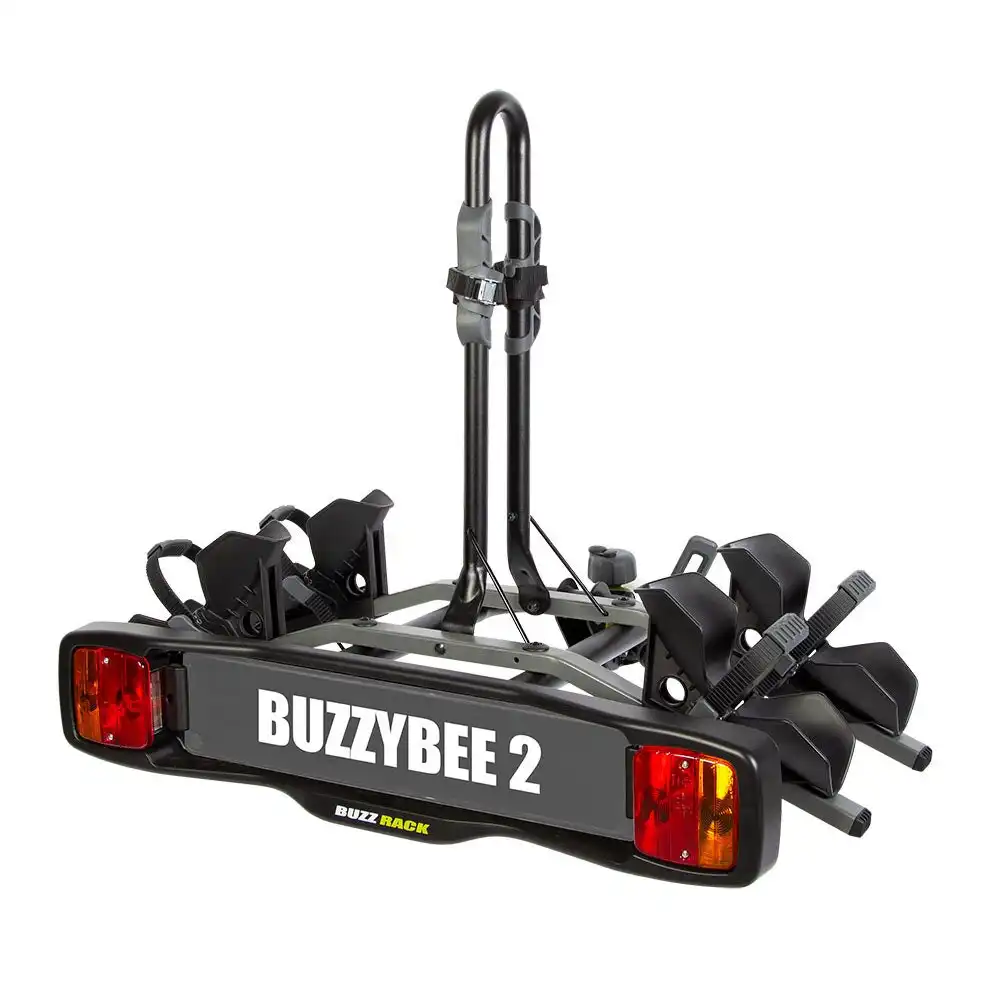 Buzz Rack 2 Platform Bike 88cm Rack Carrier Bicycle Mount Tow Ball for Car Black