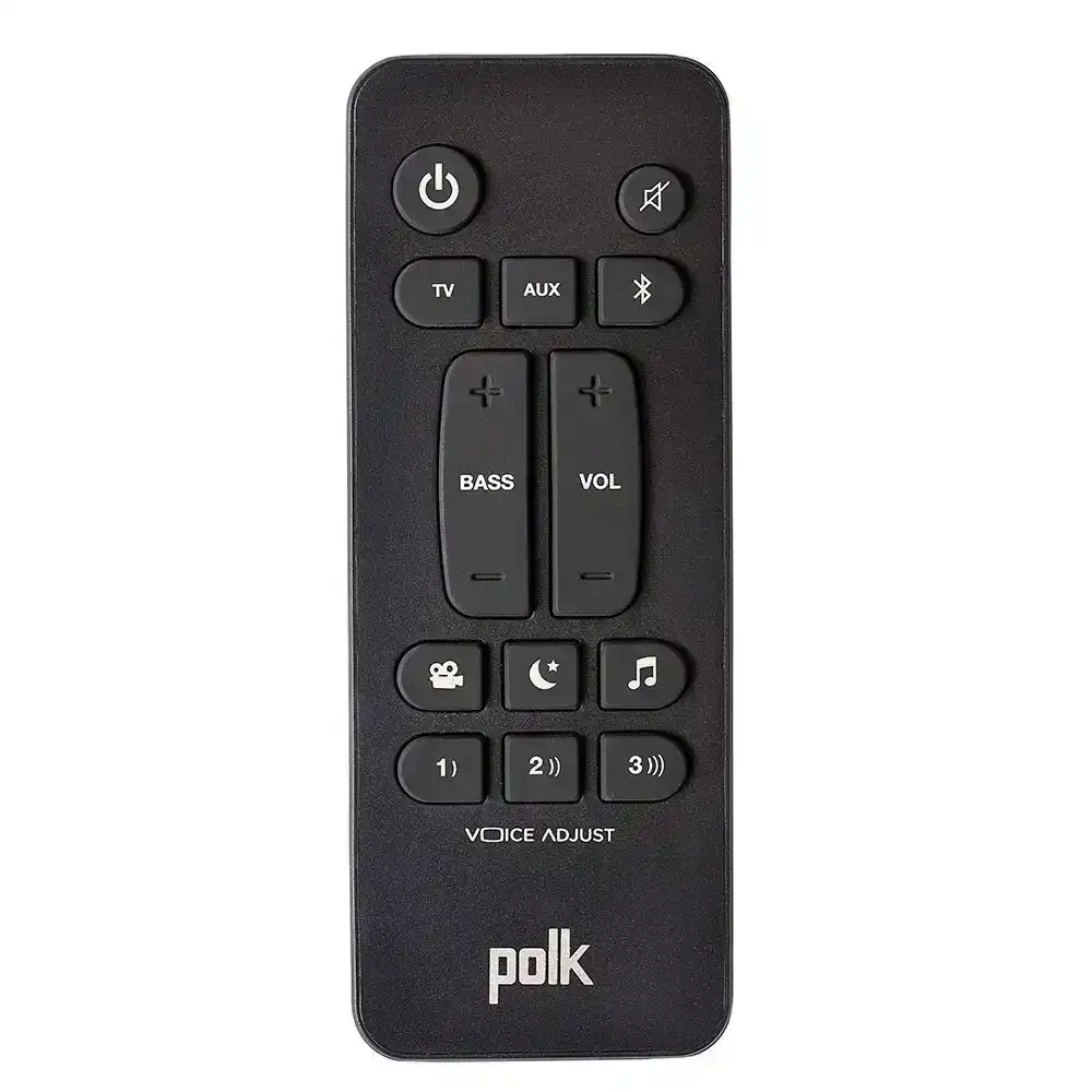 Polk Audio Signa S3 Soundbar w/Wireless Subwoofer/Built-In Chromecast/HDMI Black