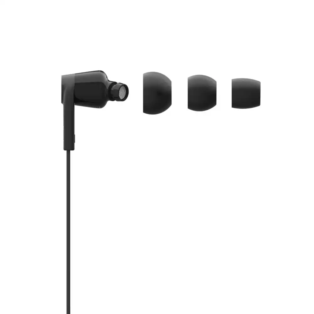 Belkin Rockstar Lightning Connector In-Ear Headphone/Earphone w/Mic f/ iPhone BK