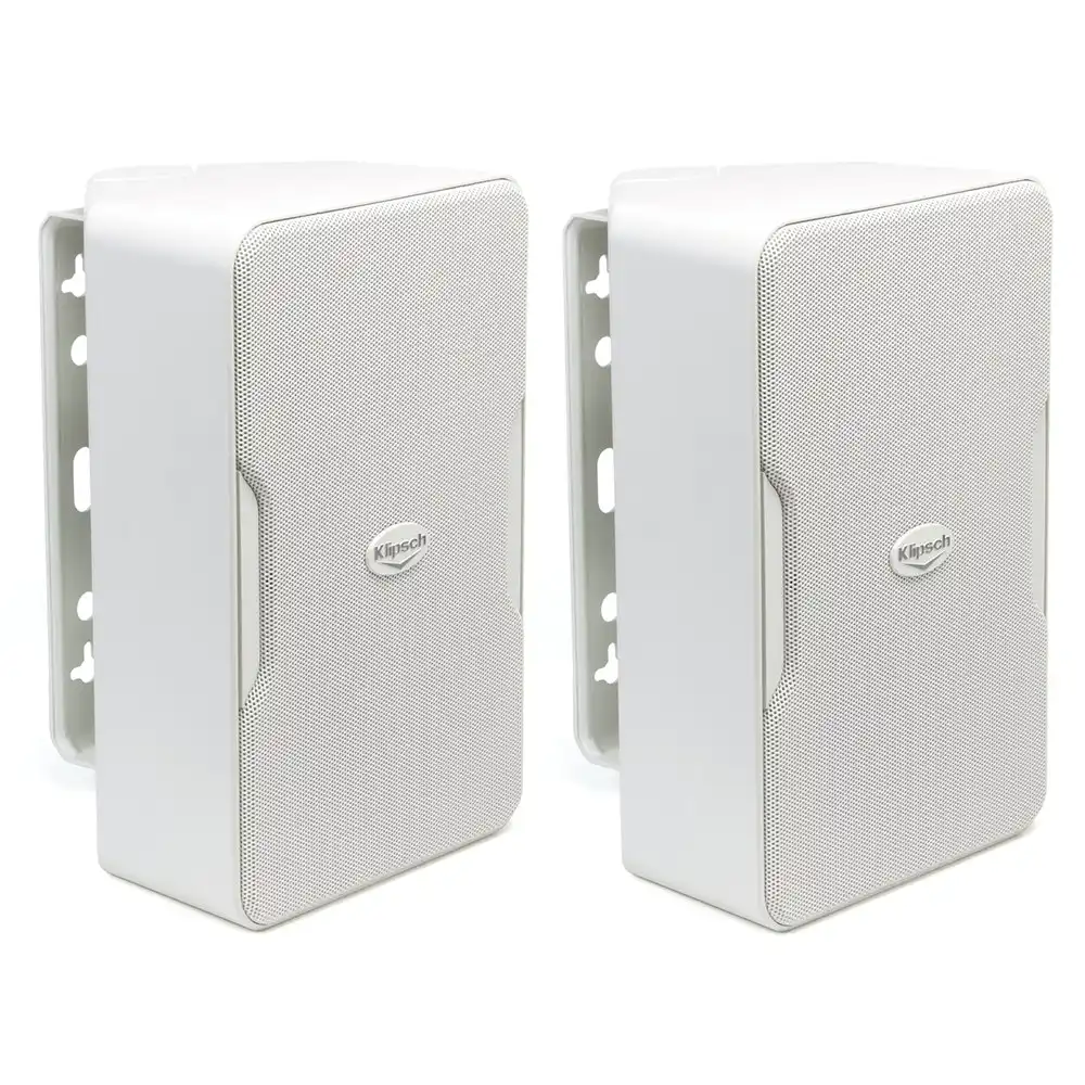 Klipsch CP-6 Indoor/Outdoor Speaker Pair White Home Audio/Entertainment