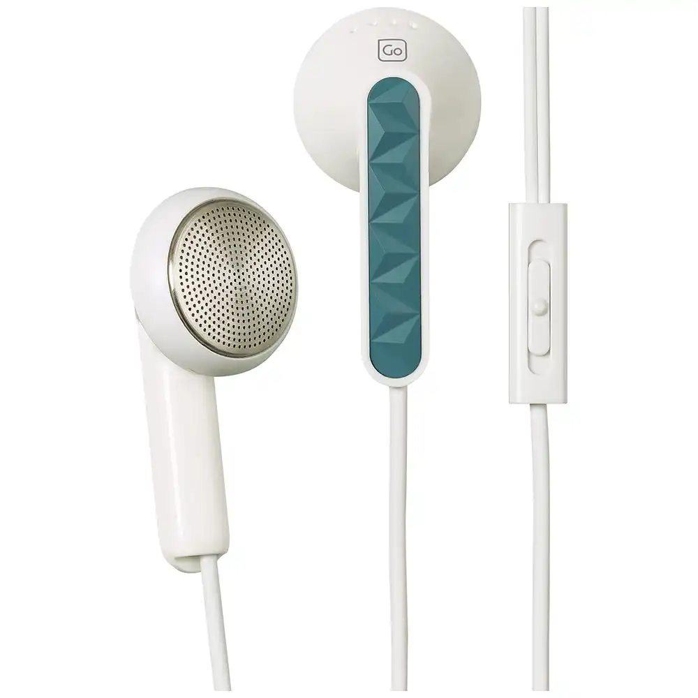 2x Go Travel Volume Control Stereo In-Ear Earphones w/3.5mm Jack for Phones Asst