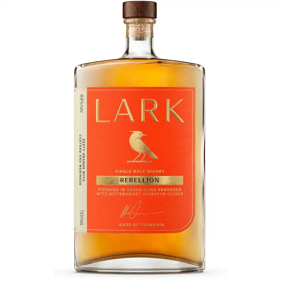 Lark Rebellion Tasmanian Single Malt Whisky (500mL)