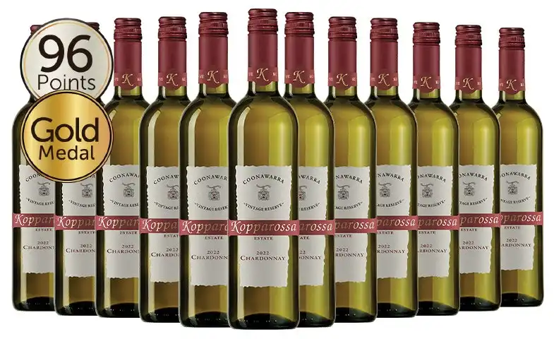 Kopparossa Coonawarra Reserve Chardonnay 2022 Dozen