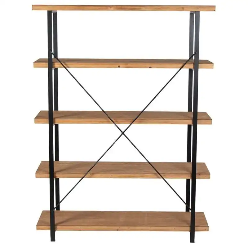 Willow & Silk Metal/Wooden 162cm 5-Tier Shelf/Organiser