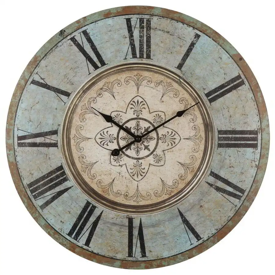 Fleur Design Roman Numeral Wall Clock 60cm