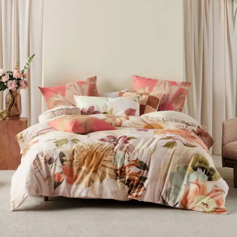 Linen House Amorina Pink Quilt Cover Set