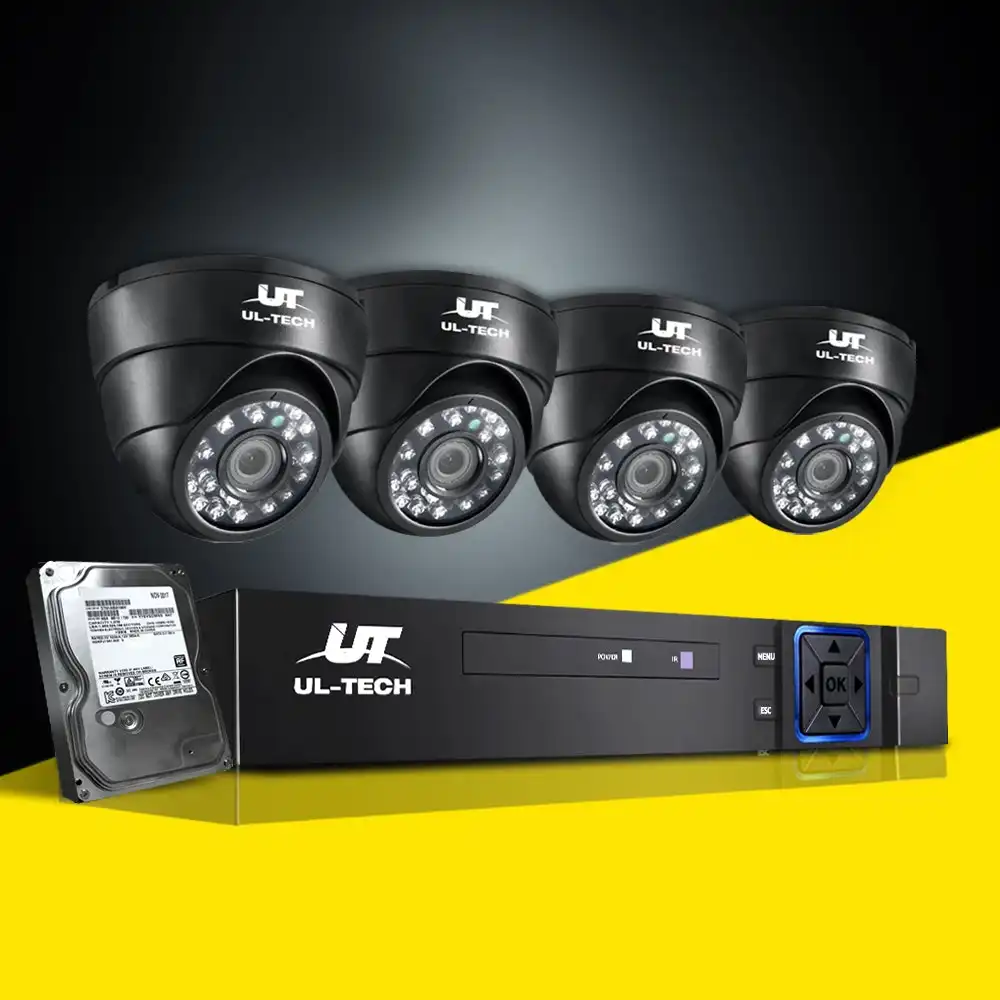 UL-tech 1080P CCTV Camera Security System 4CH DVR 2TB