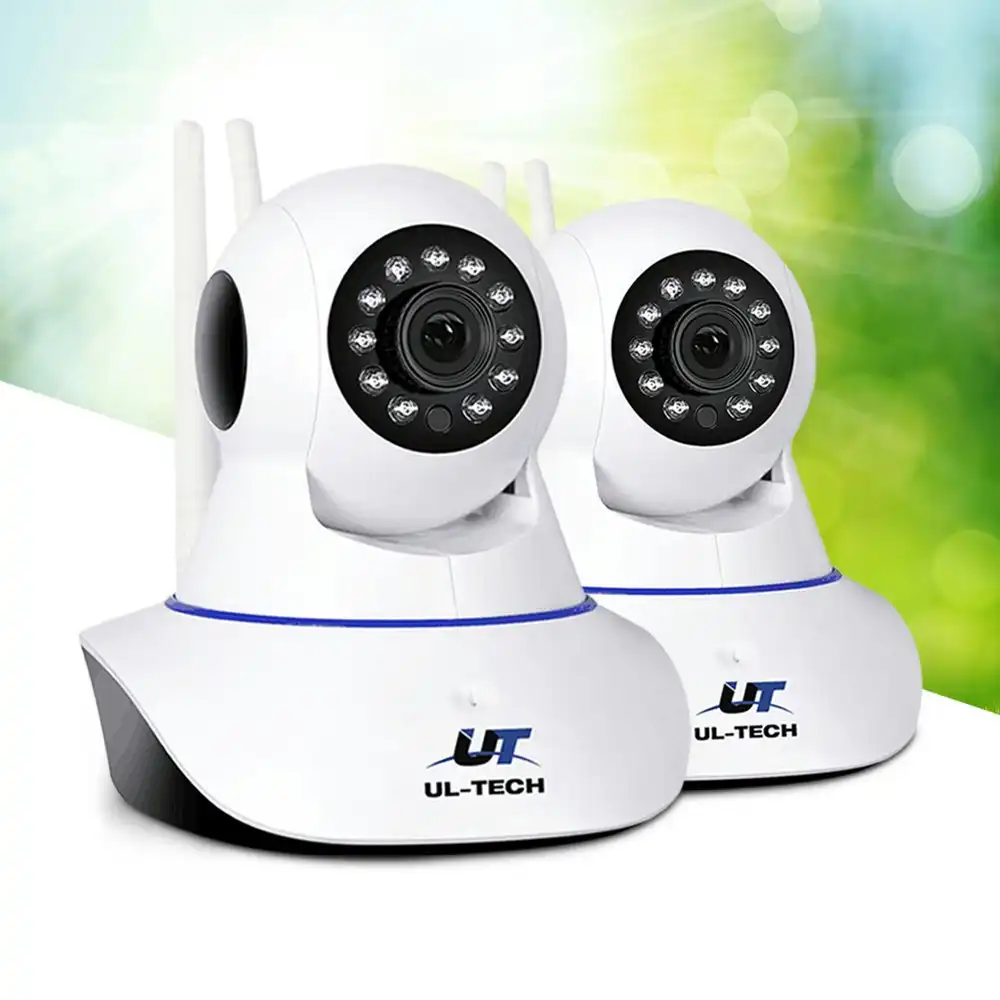 UL-tech Wireless IP Camera 1080P HD Spy WIFI CCTV Security System X2
