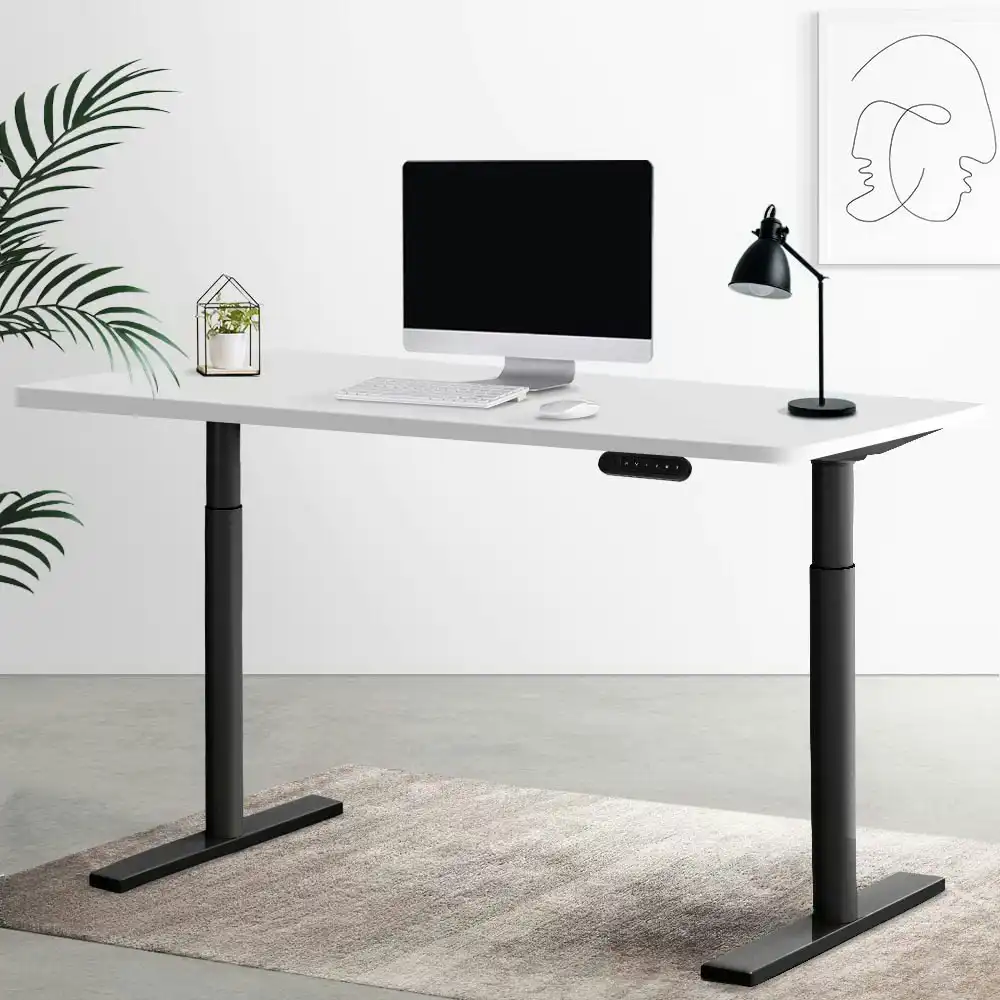 Artiss Standing Desk Black & White