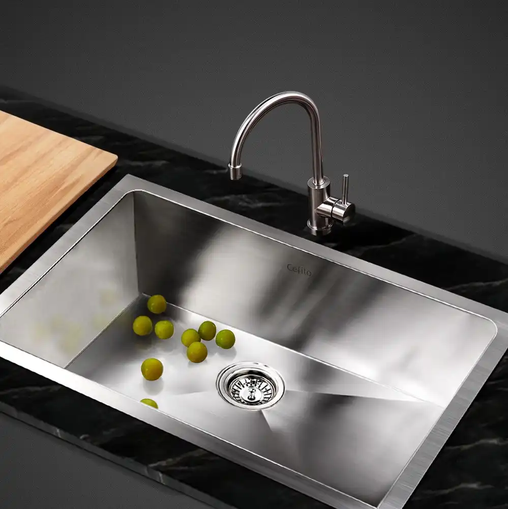 Cefito Kitchen Sink 30x45CM Stainless Steel Sink Sinks Handmade