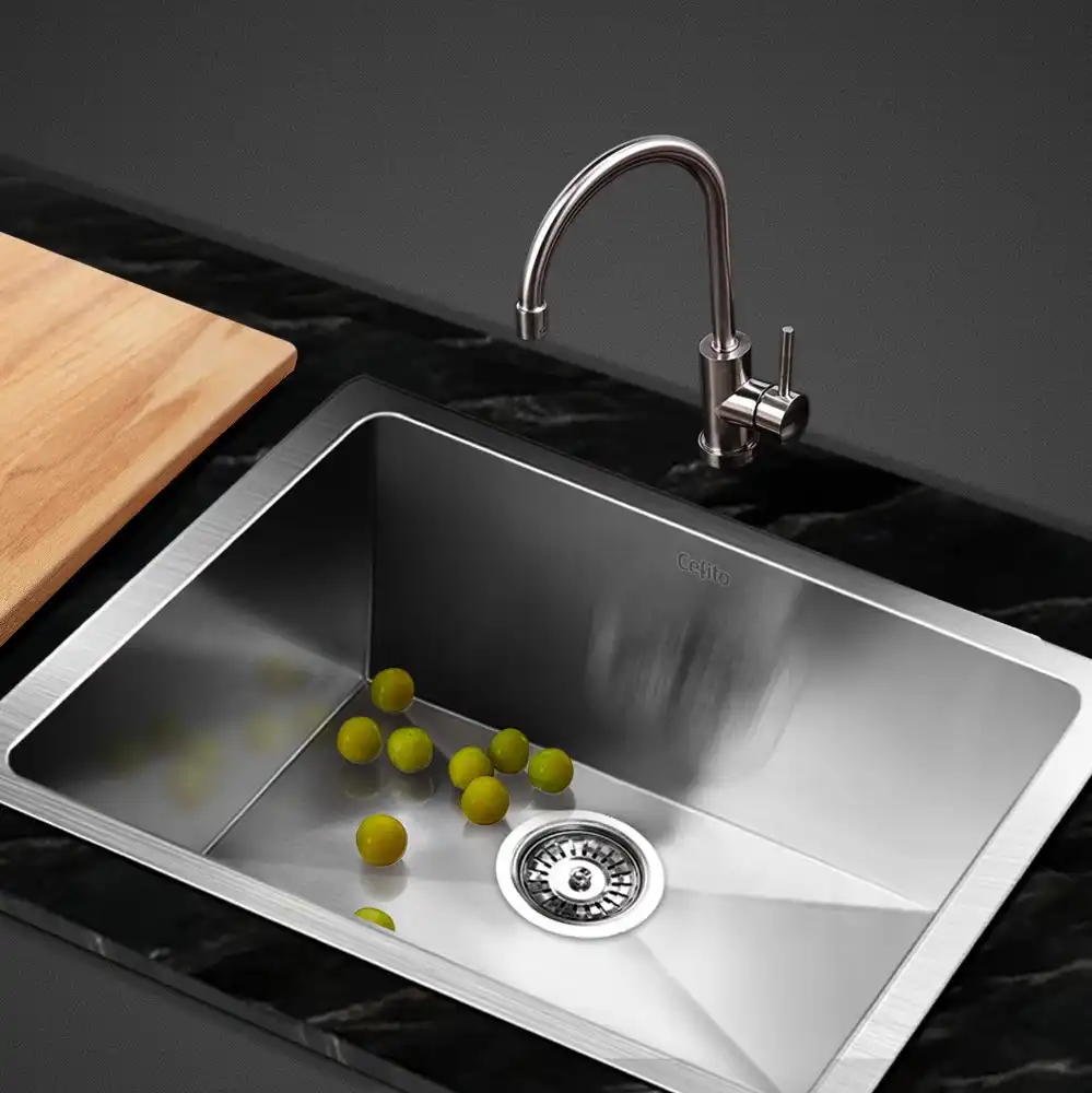 Cefito Kitchen Sink 51x45CM Stainless Steel Sink Sinks Handmade