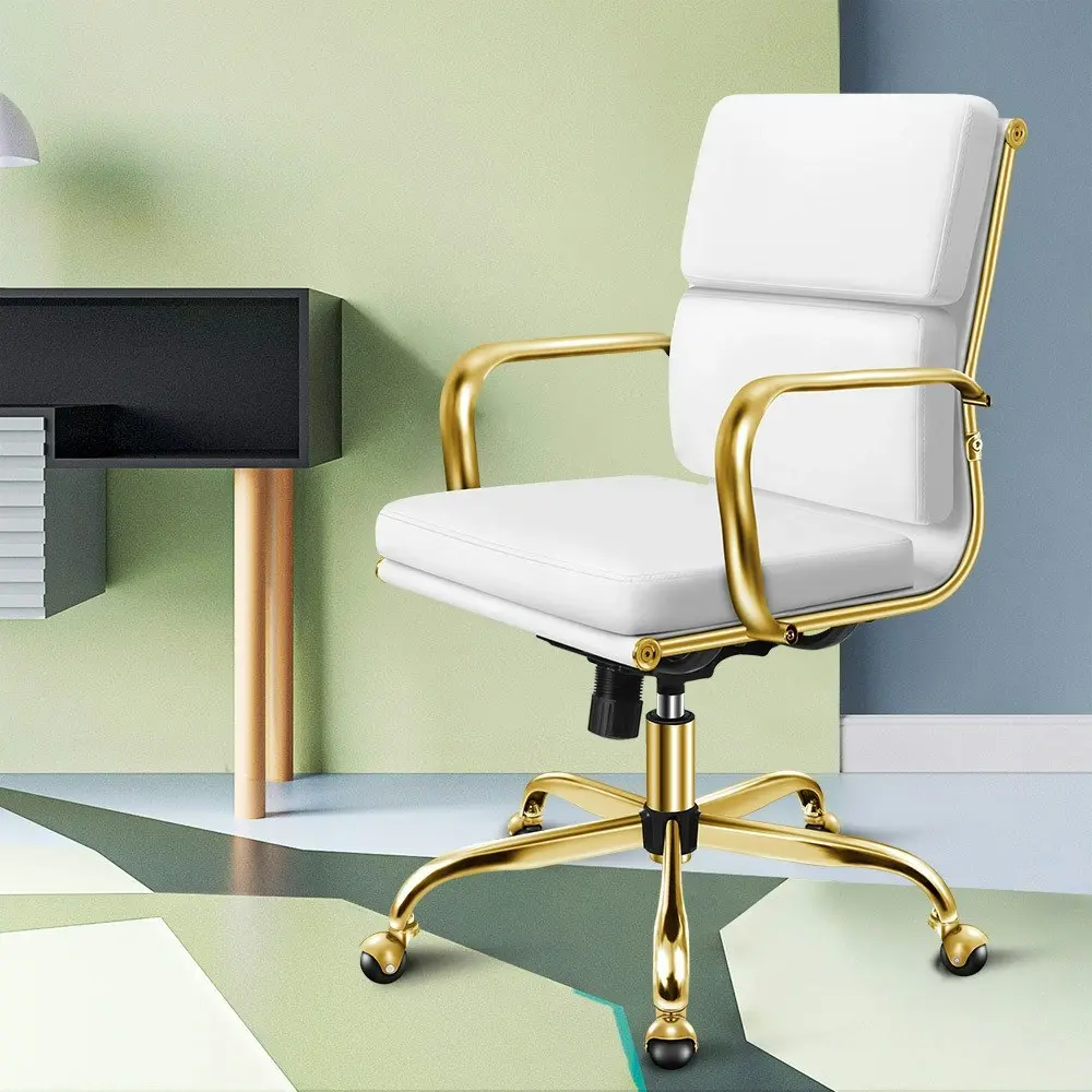 Ergonomic Chairs Gold And Grey Office Chair Home Office Chair