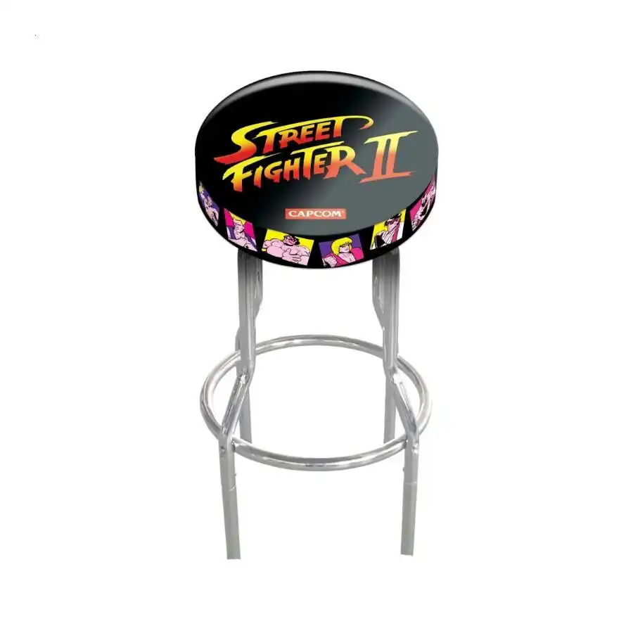 Arcade1Up (Street Fighter) Capcom Adjustable Stool