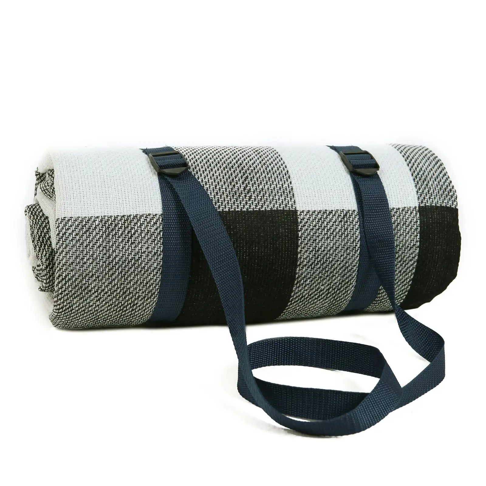 Viviendo 150x200cm Waterproof Outdoor Picnic Rug Blanket Classic - Grey Tile