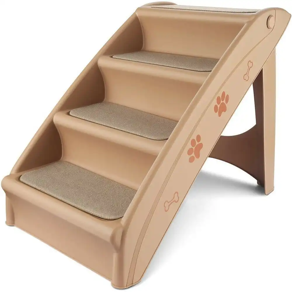 Furbulous Foldable Pet Stairs Portable Lightweight Indoor Ladder for Dog or Cat