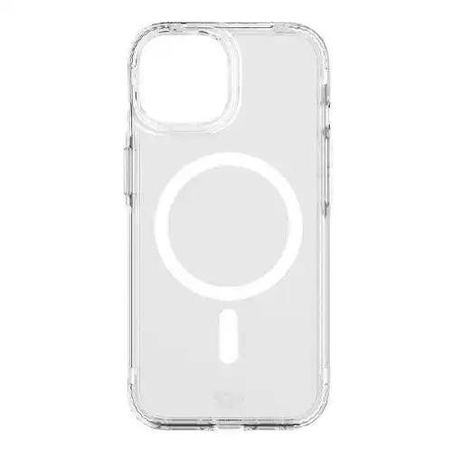 Tech21 Evo Clear MagSafe Case For iPhone 15 Plus- Clear