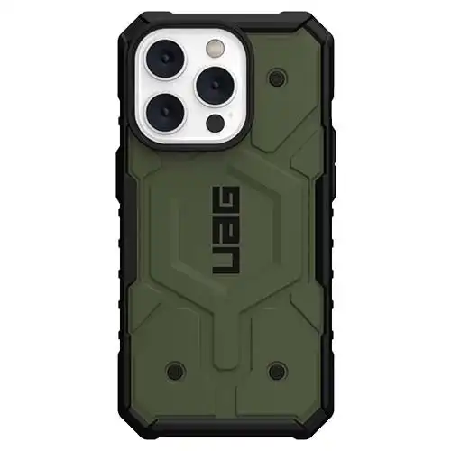 UAG Pathfinder MagSafe Series Case for iPhone 15 Pro - Olive Drab