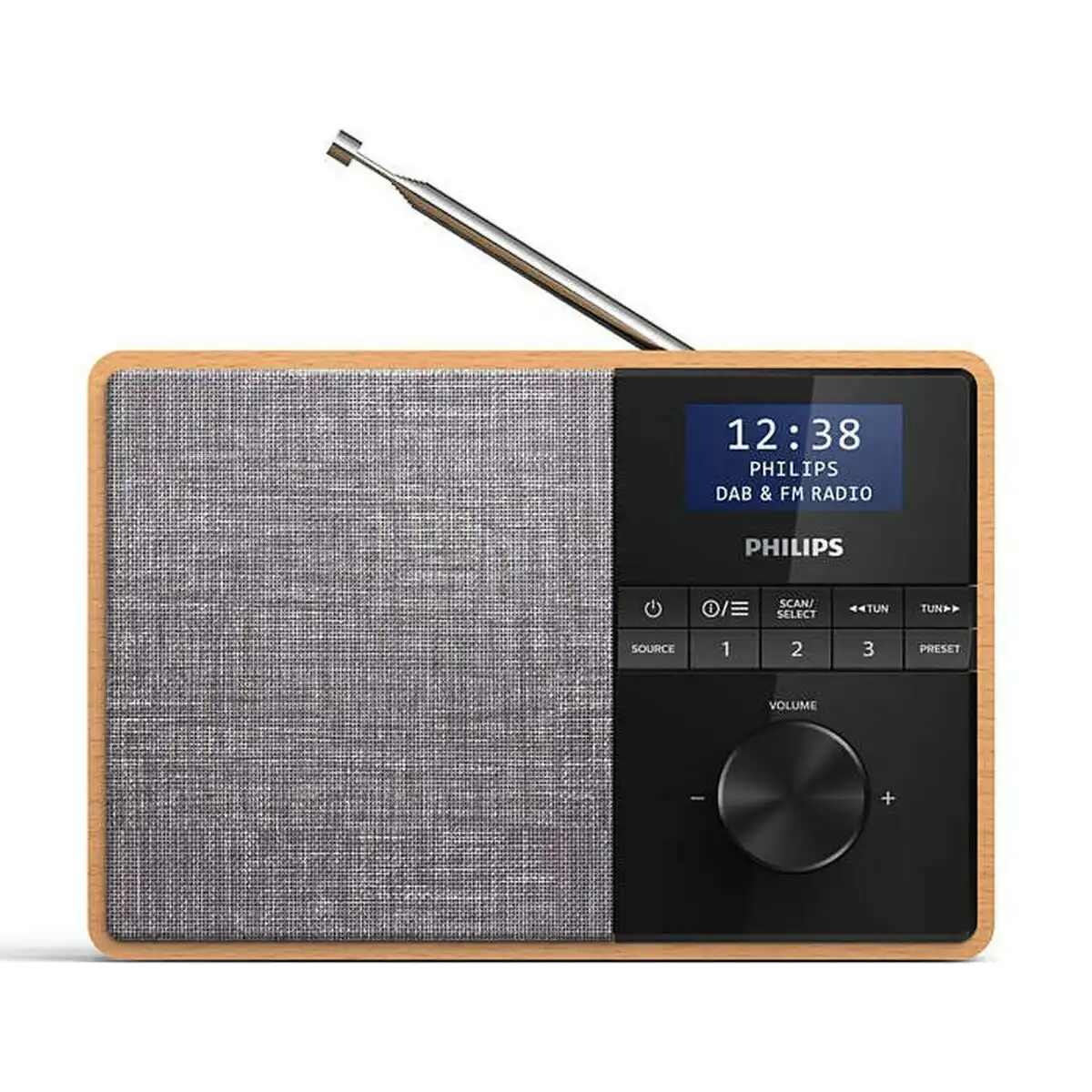 Philips Alarm Clock Radio DAB+ and Bluetooth