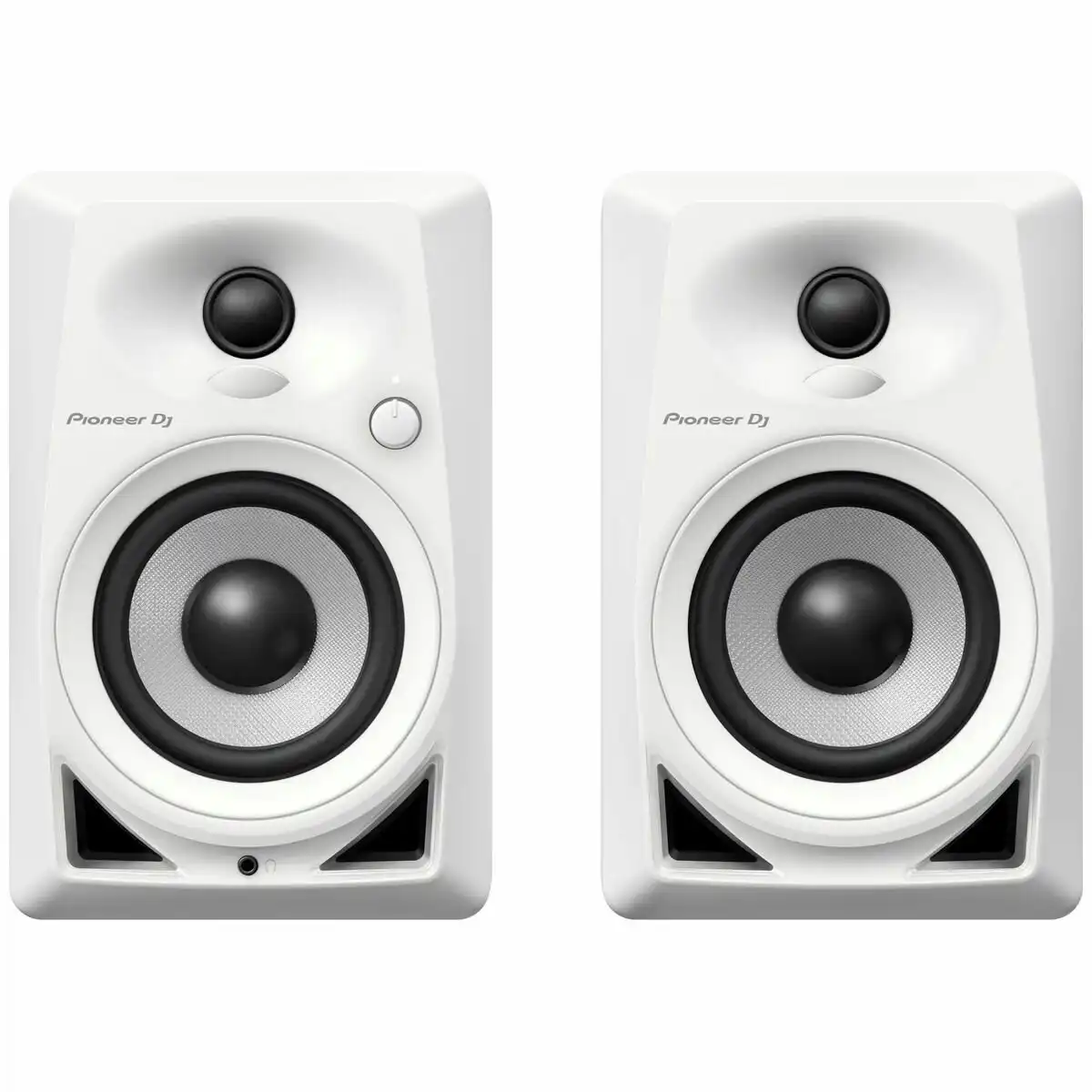 Pioneer DJ DM-40 4 Inch Desktop Monitor Speakers White
