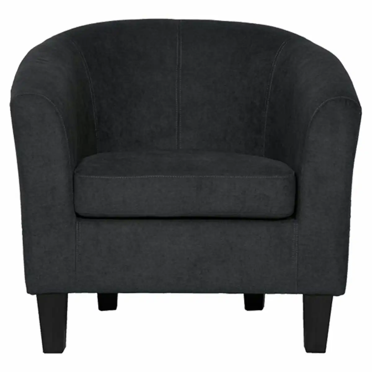 Ostro Furniture Ostro Tickera Accent Chair Dark Grey