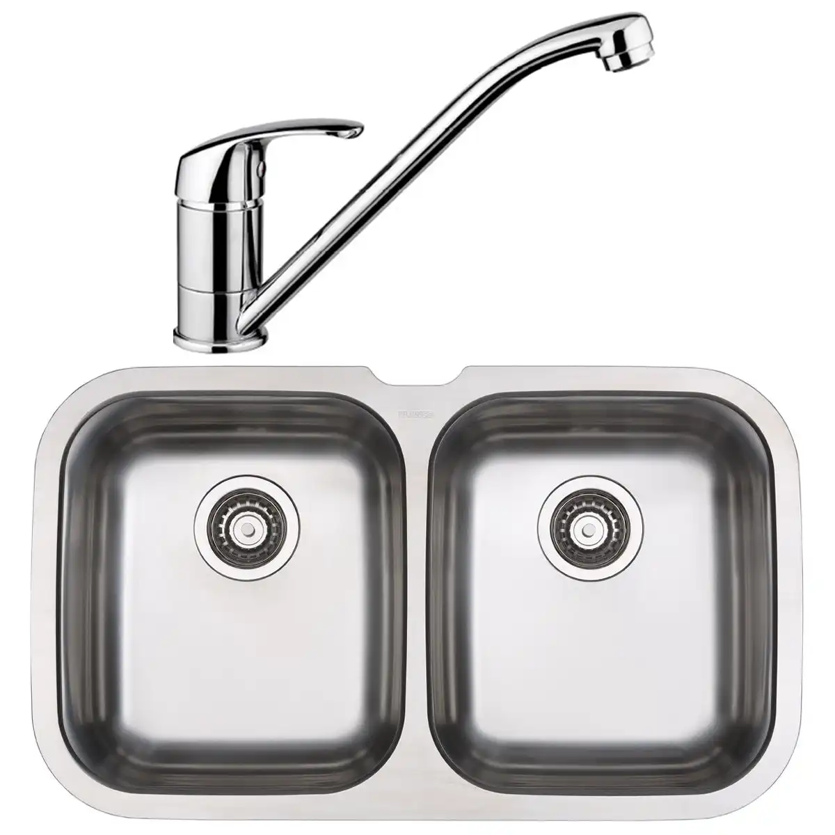Blanco Double Bowl Undermount Sink and Tap