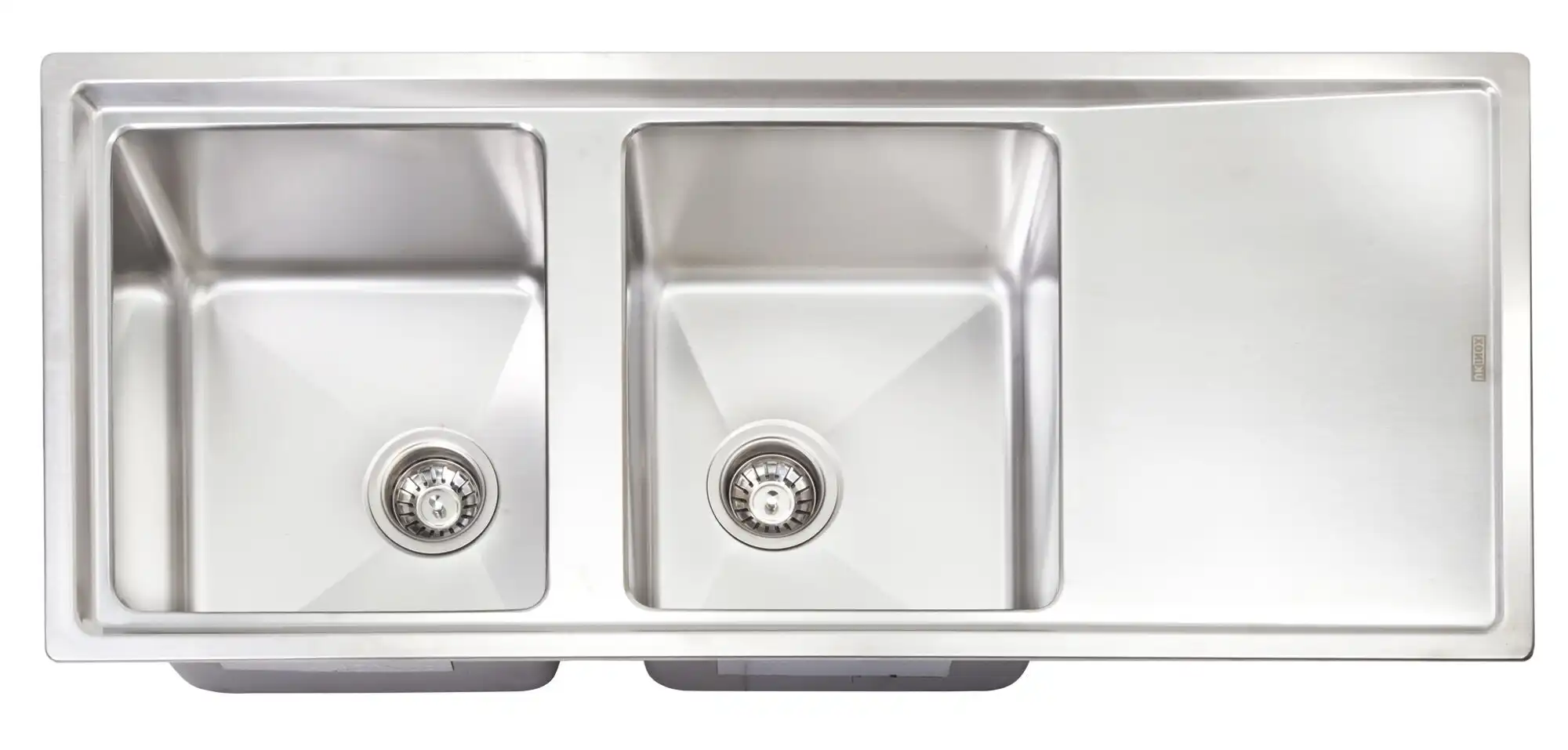 Artusi Mayfair Double Bowl Right Hand Drainer Sink