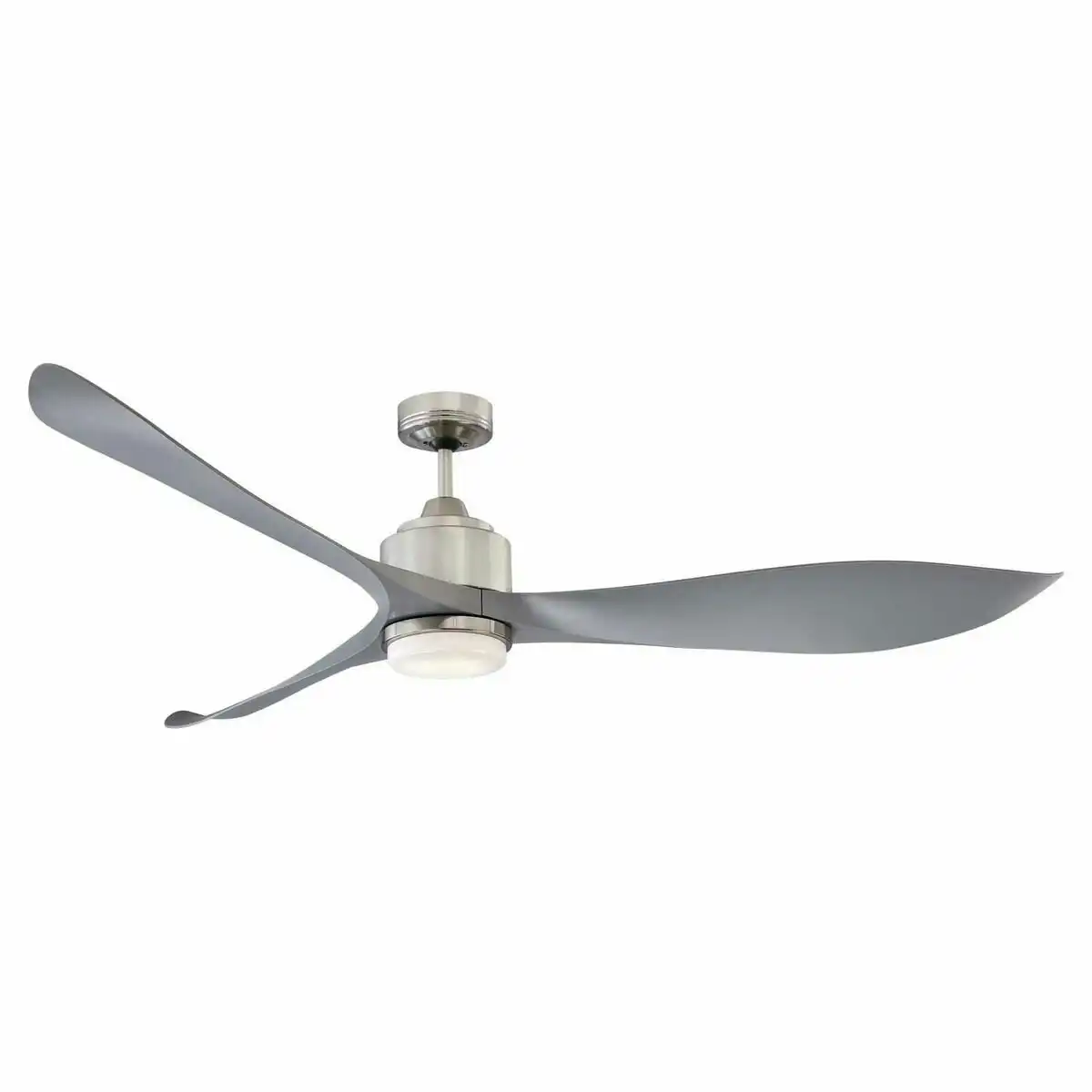 Mercator Eagle XL Chrome 1676mm (66 Inch) Ceiling Fan with Light