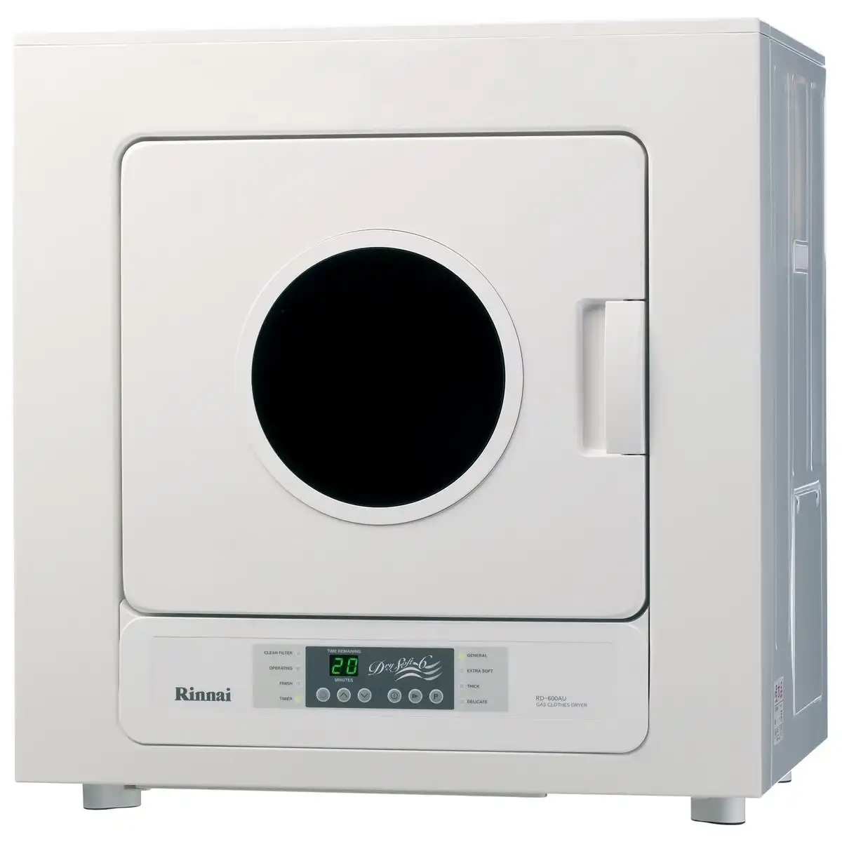Rinnai 6kg Dry-Soft 6 Natural Gas Dryer