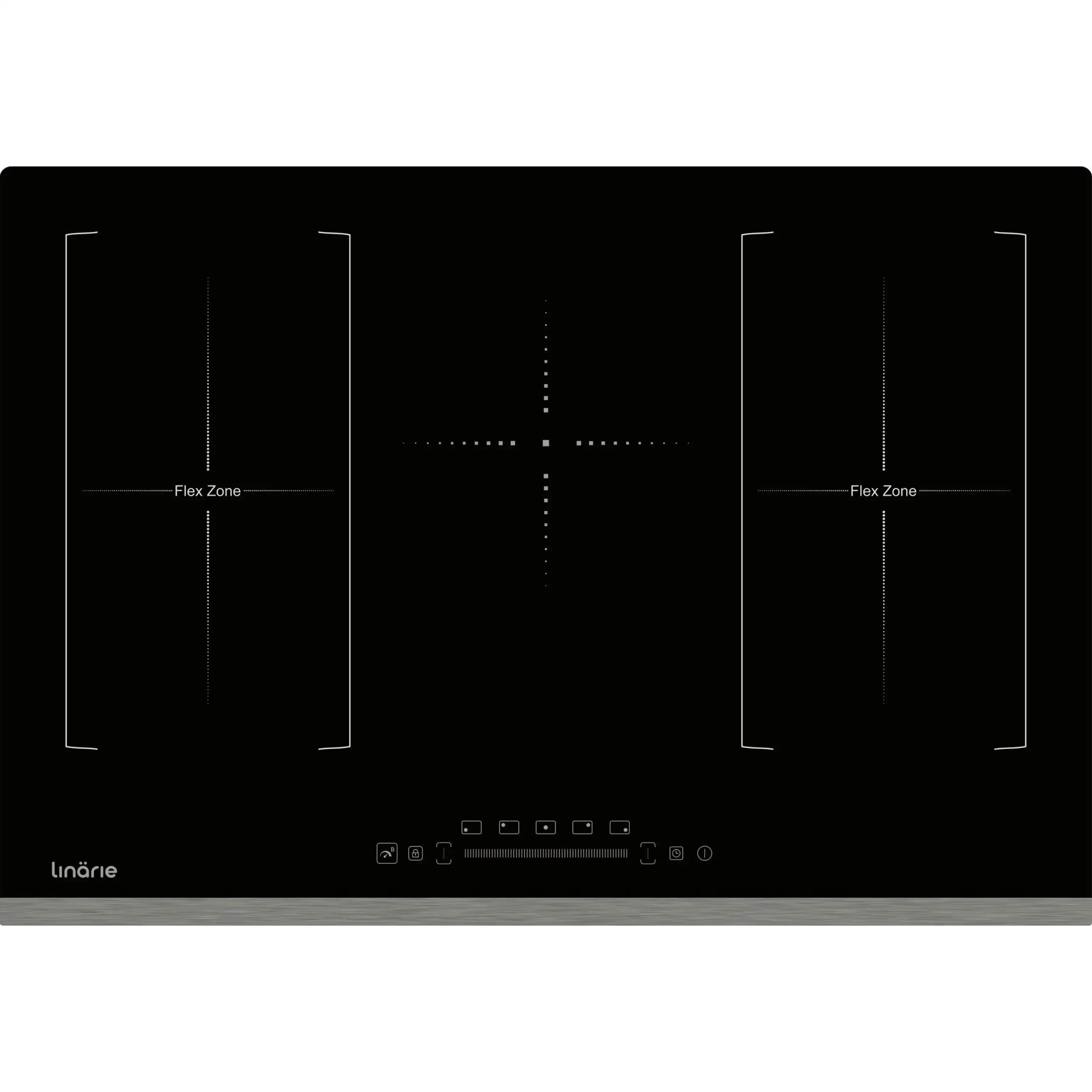 Linarie 77cm 4 Zone Induction Doube Flex Zone Cooktop
