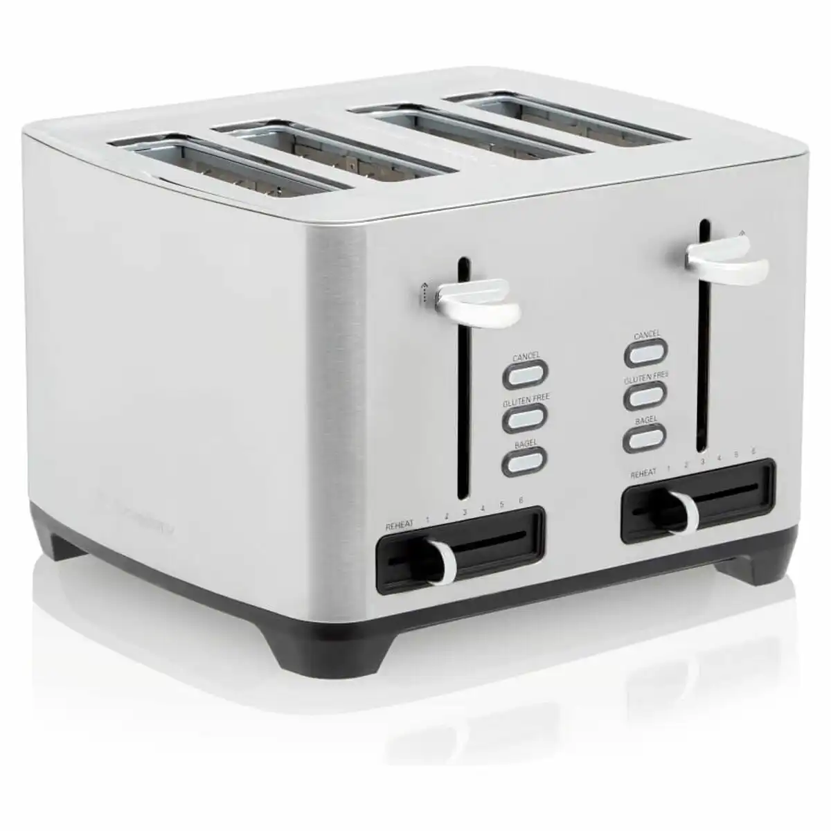 Westinghouse Four Slice Stainless Steel Toaster