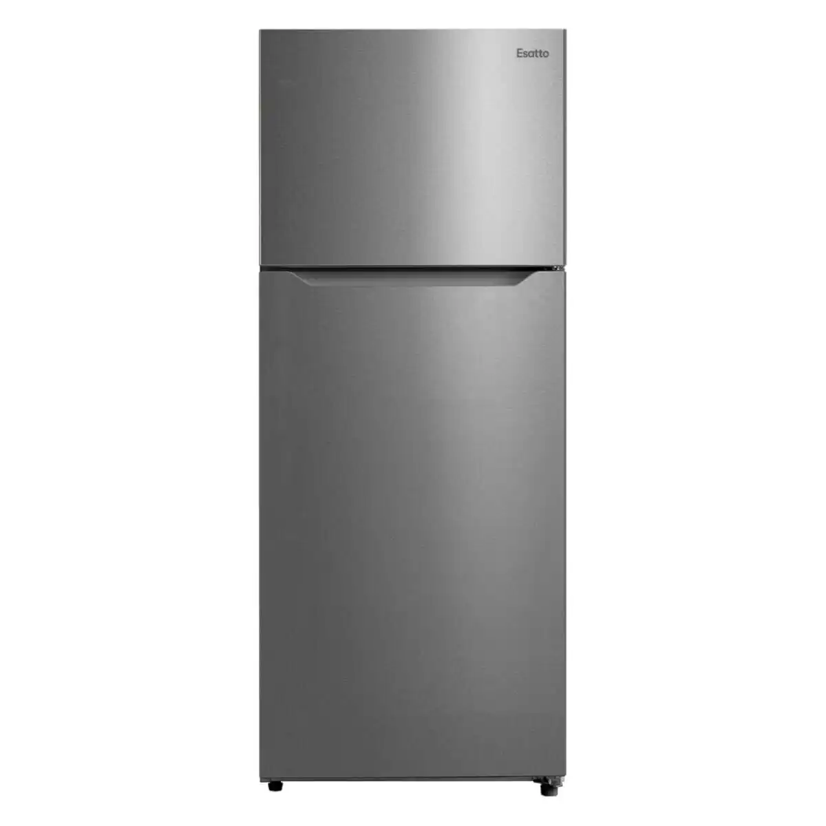 Esatto 413L Top Mount Frost Free Fridge Stainless Steel