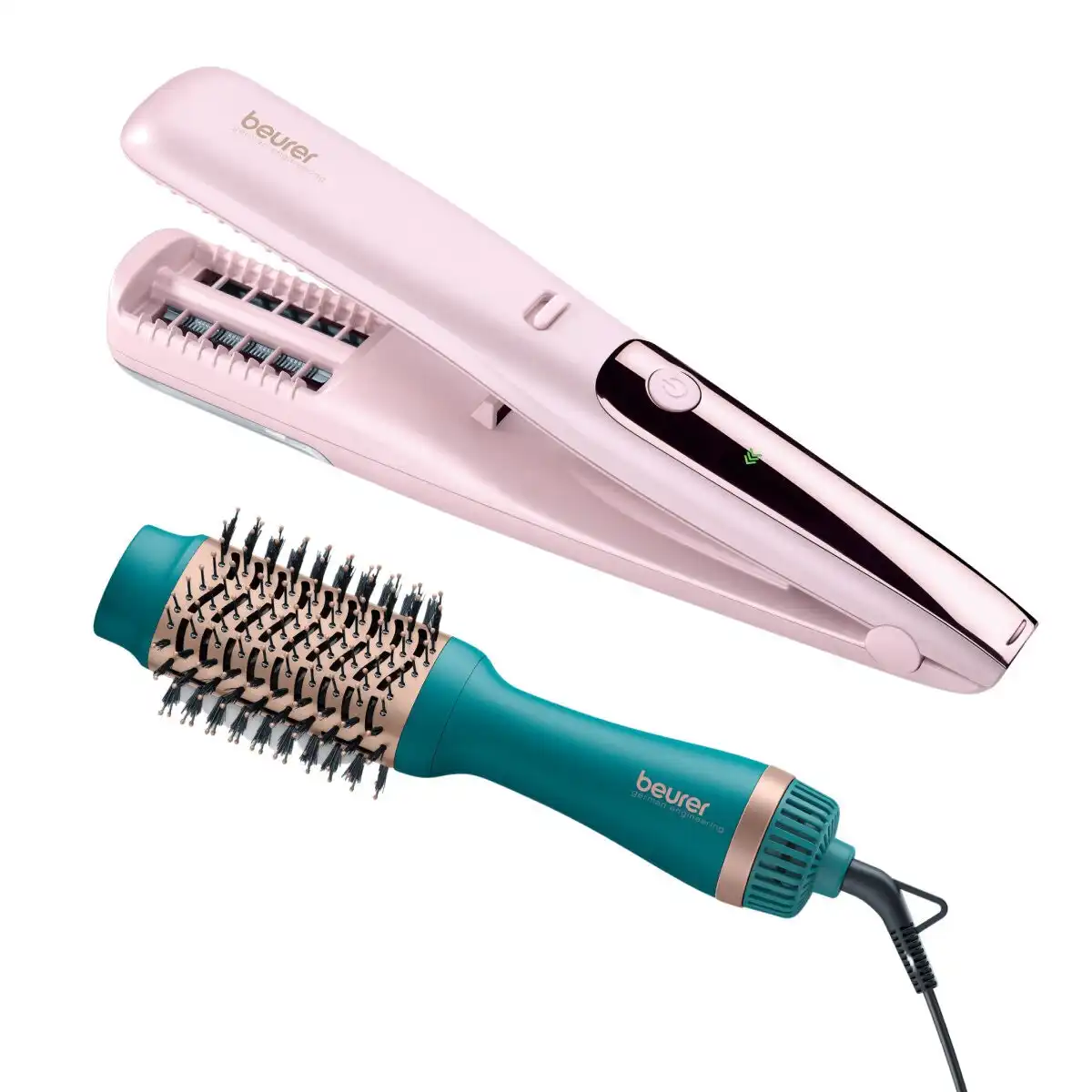 Beurer 2 in 1 Volumising Hair Dryer Brush and Split End Trimmer
