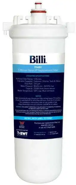Billi 5 Micron Replacement Water Filter 994051