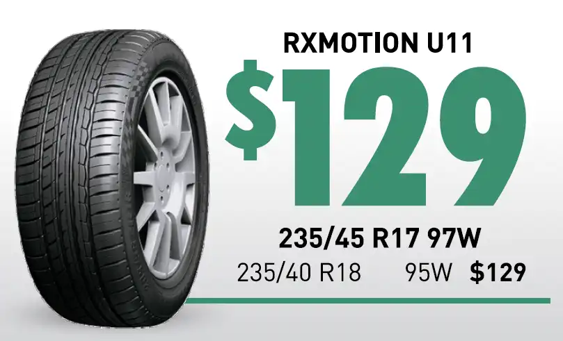Tyre - RoadX Rxmotion U11 235/40 R18 95W