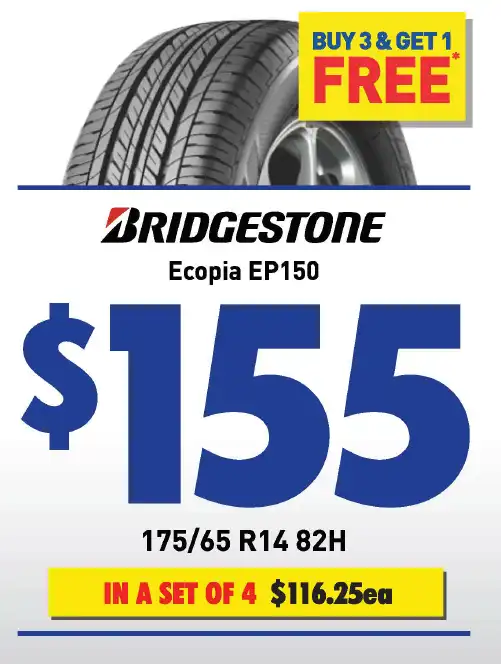 Tyre - Bridgestone Ecopia EP150 175/65 R14 82H